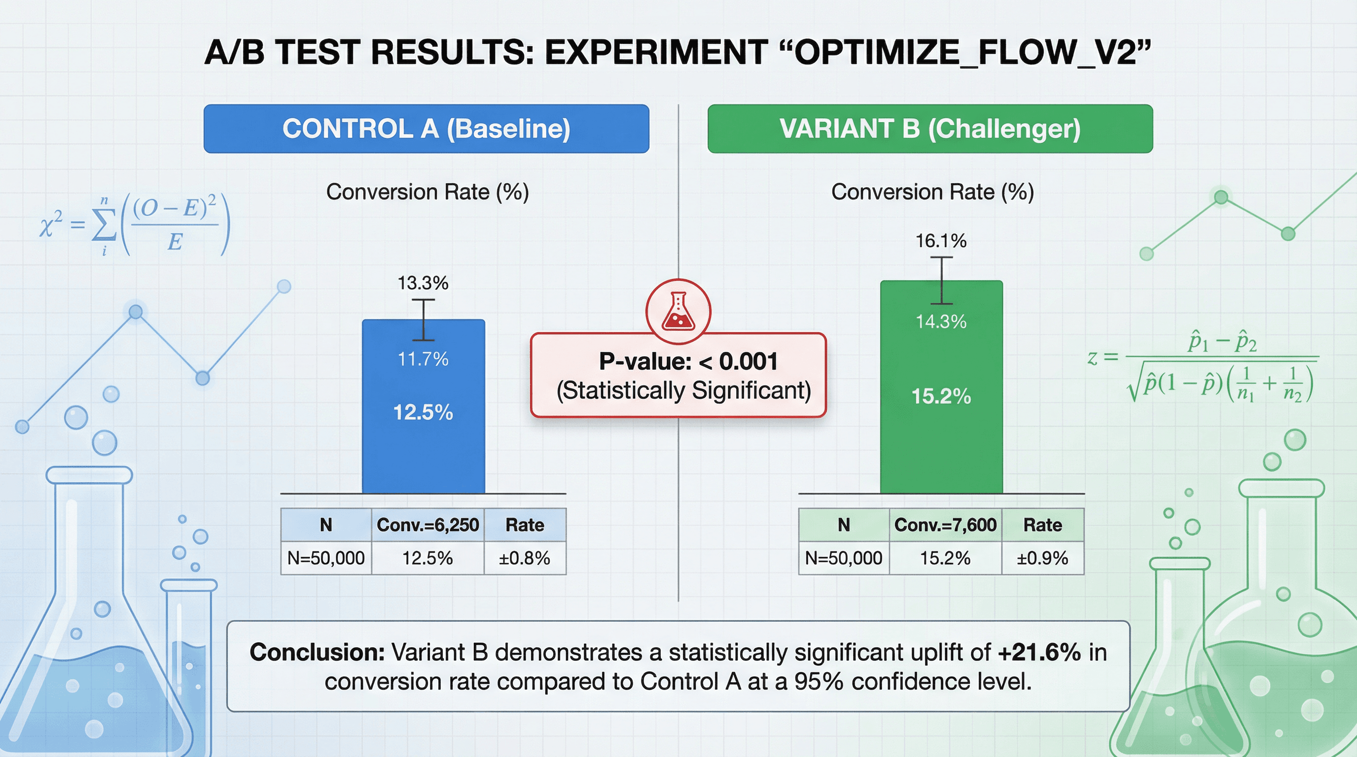 A/B Testing Results - Variation 2
