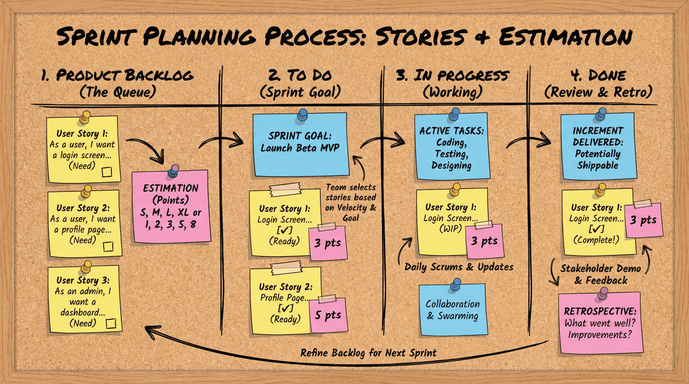 Agile Sprint Planning - Variation 3