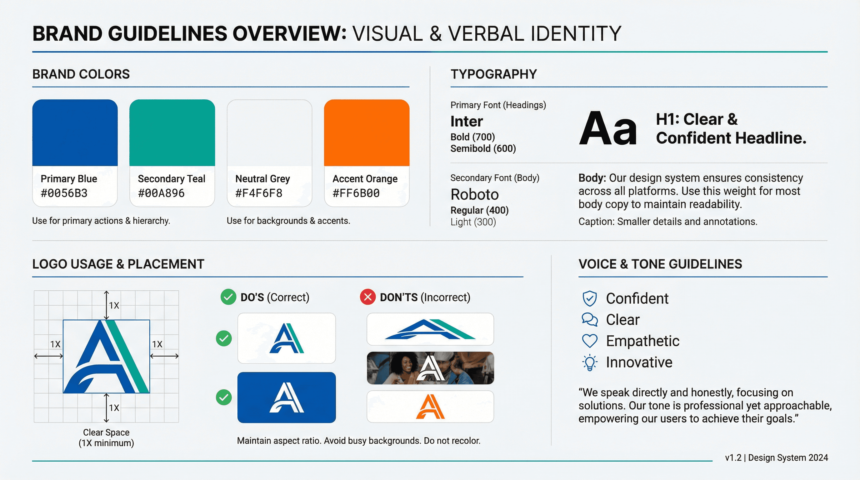 Brand Guidelines Overview - Variation 3