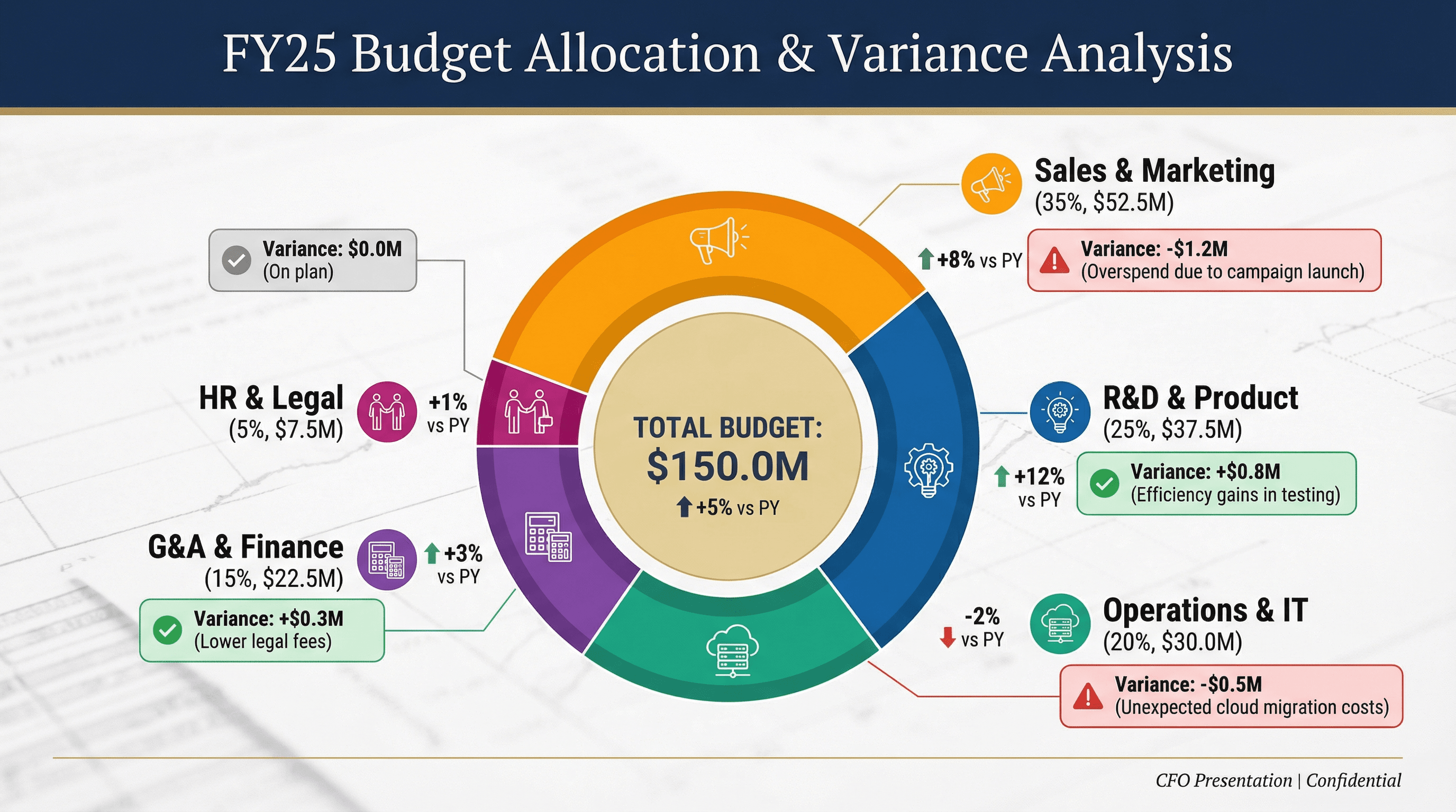 Budget Allocation Breakdown - Variation 3