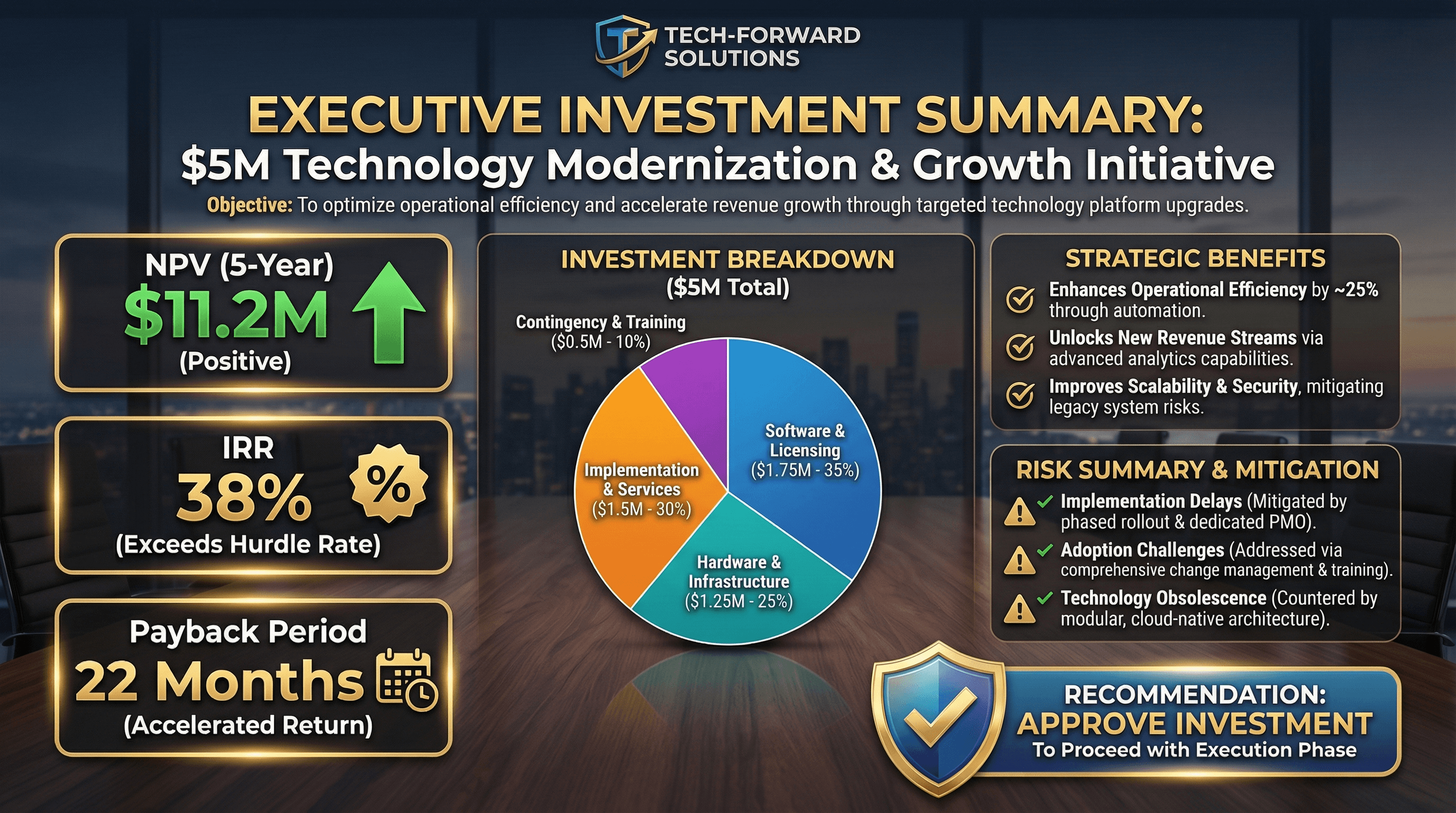 Business Case Summary - Variation 3