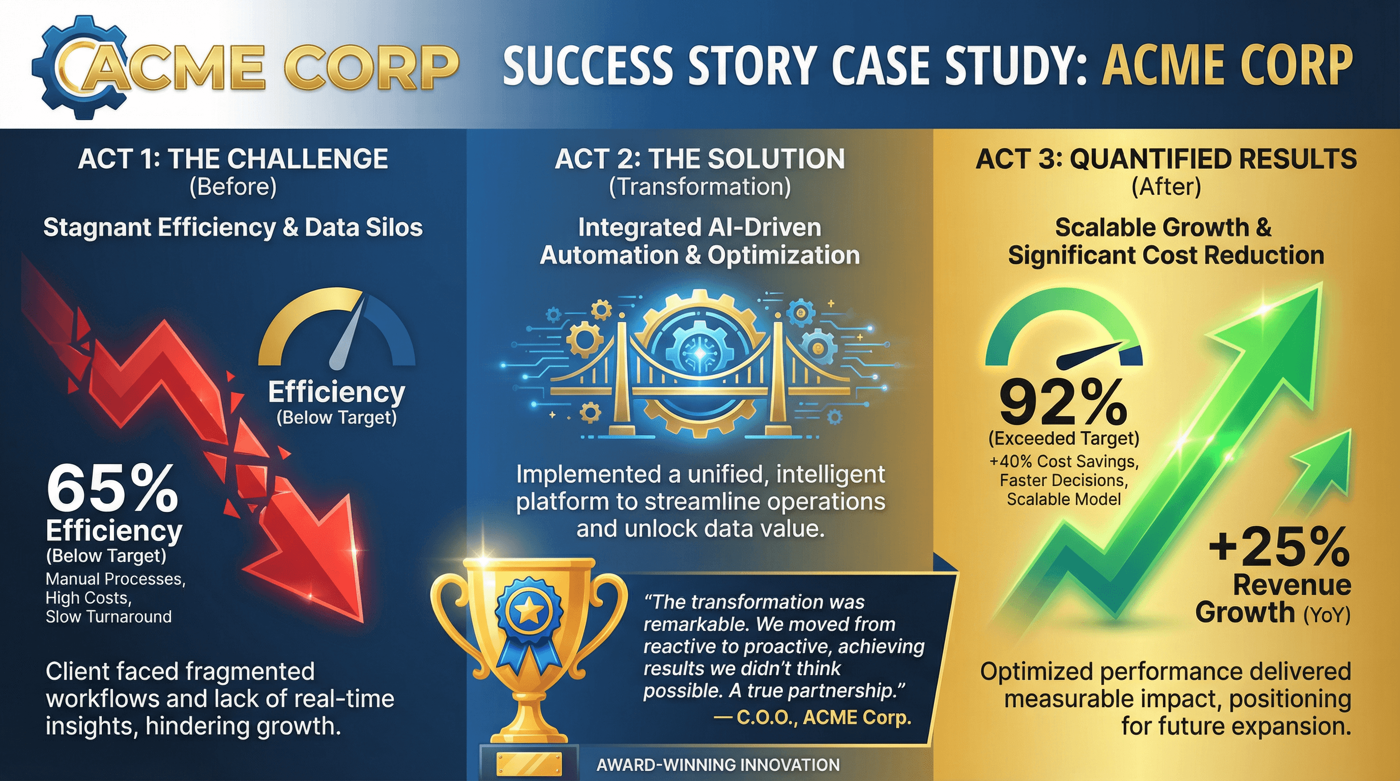 Case Study: Client Success Story - Variation 2