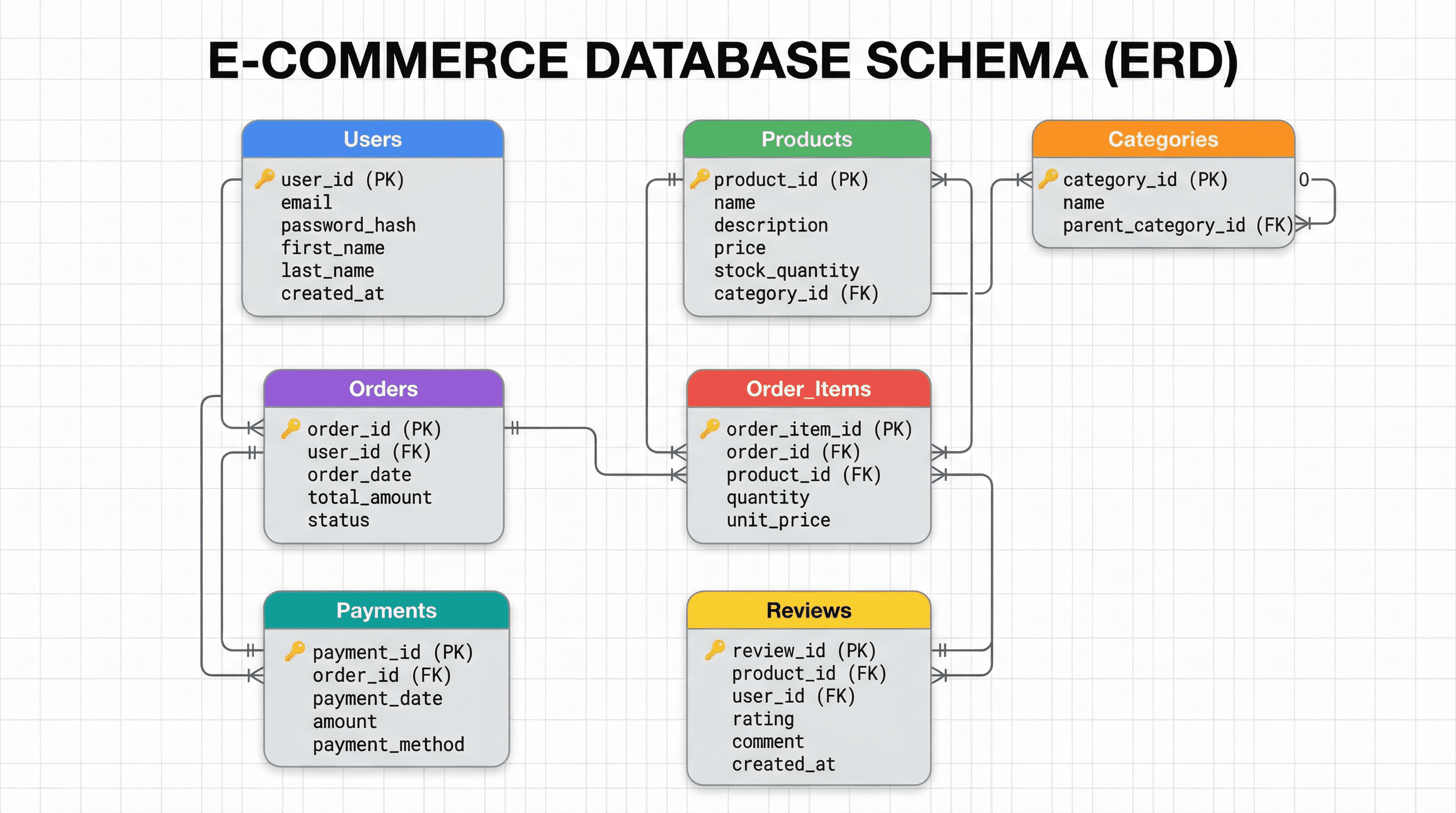 Database Schema Design - Variation 2