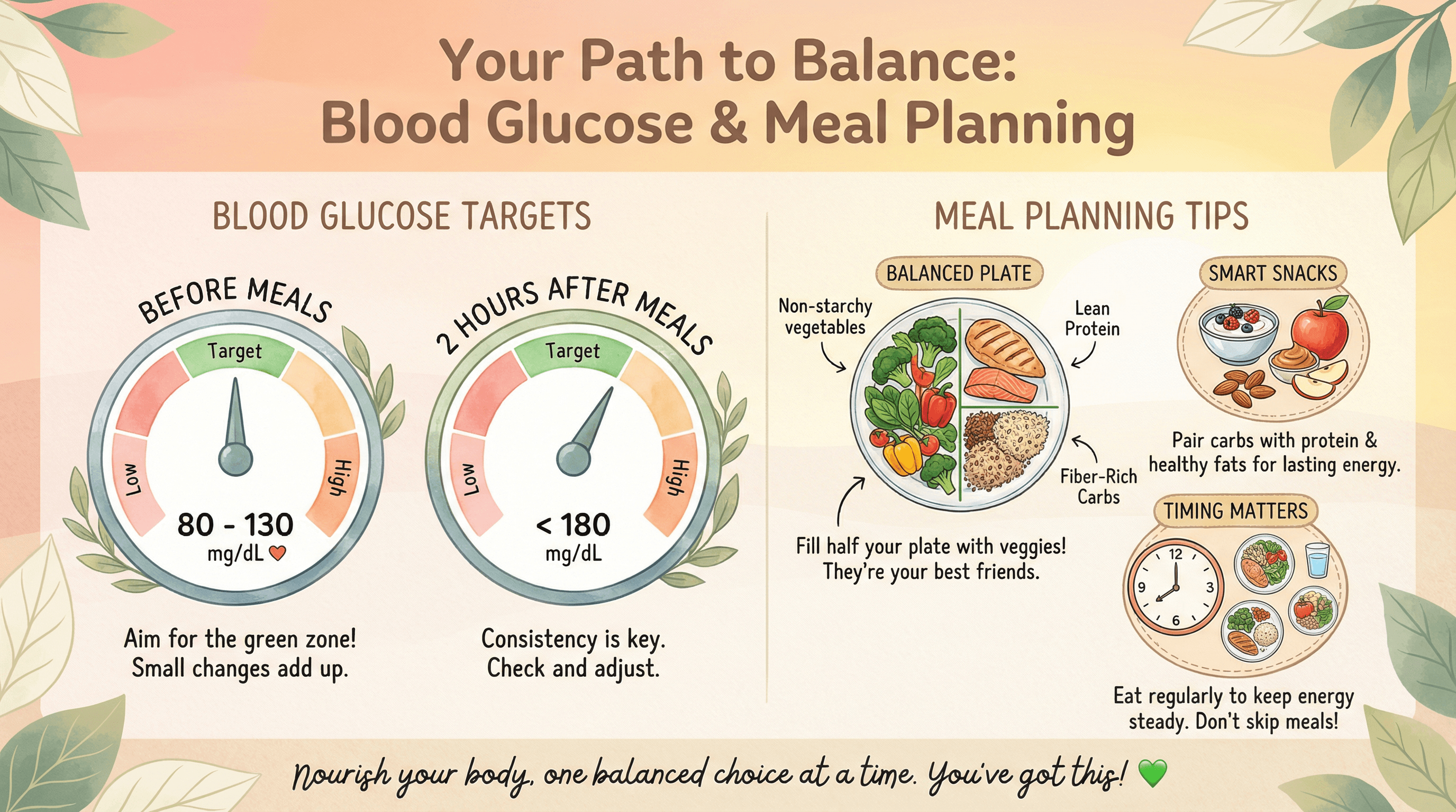 Diabetes Management Dashboard - Variation 2