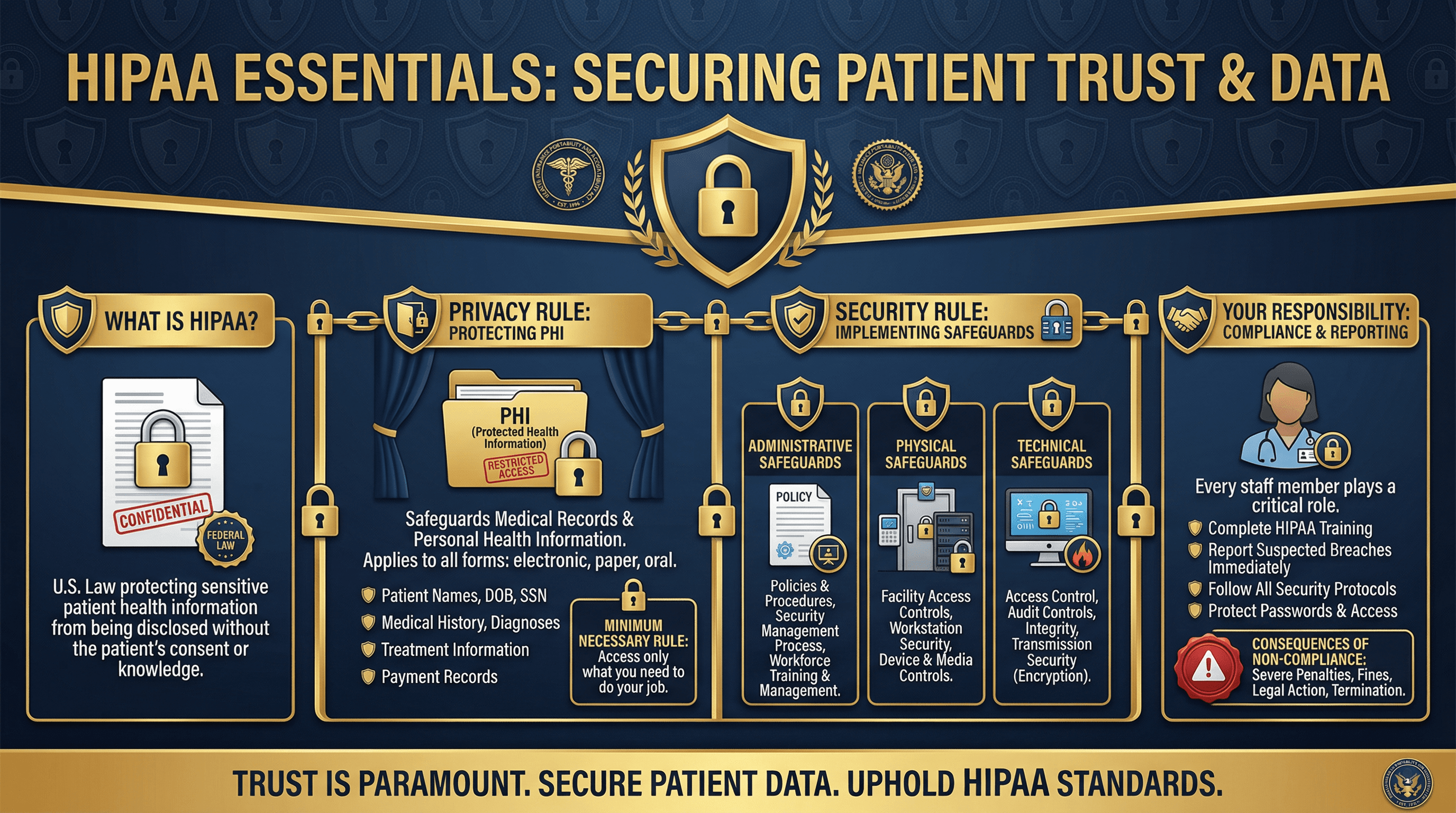 HIPAA Compliance Overview - Variation 2