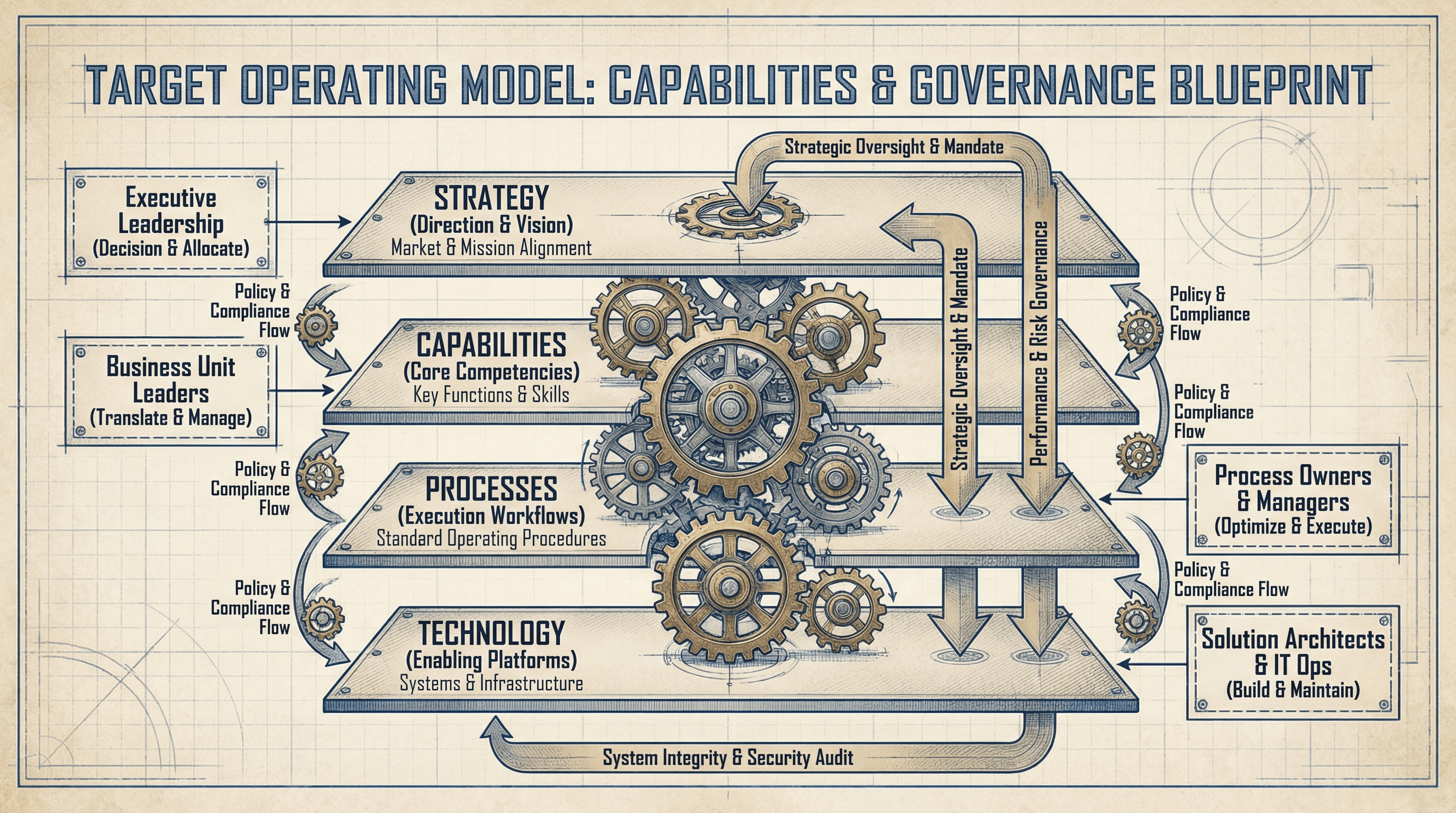 Operating Model Design - Variation 4
