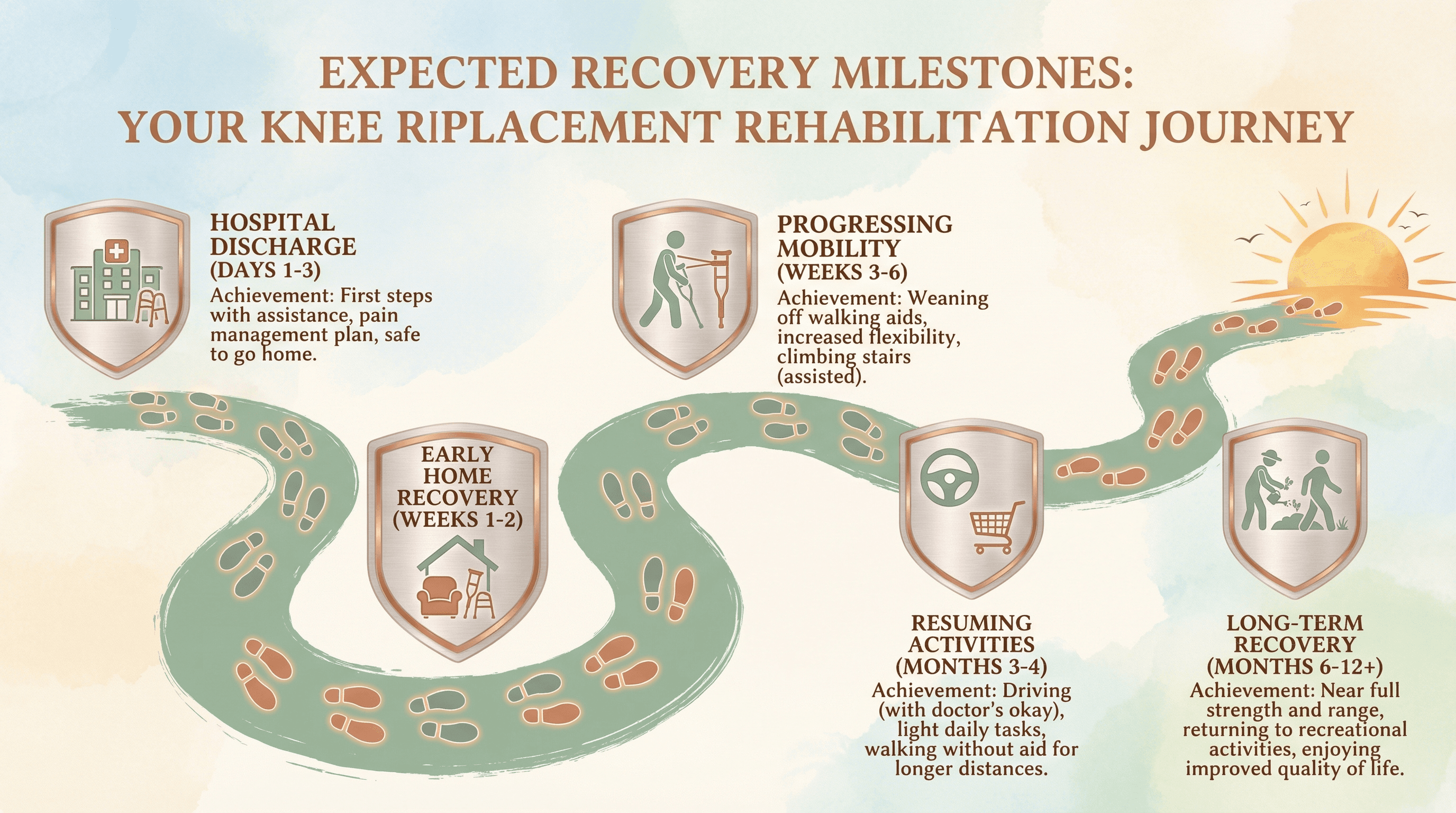 Patient Recovery Milestones - Variation 2