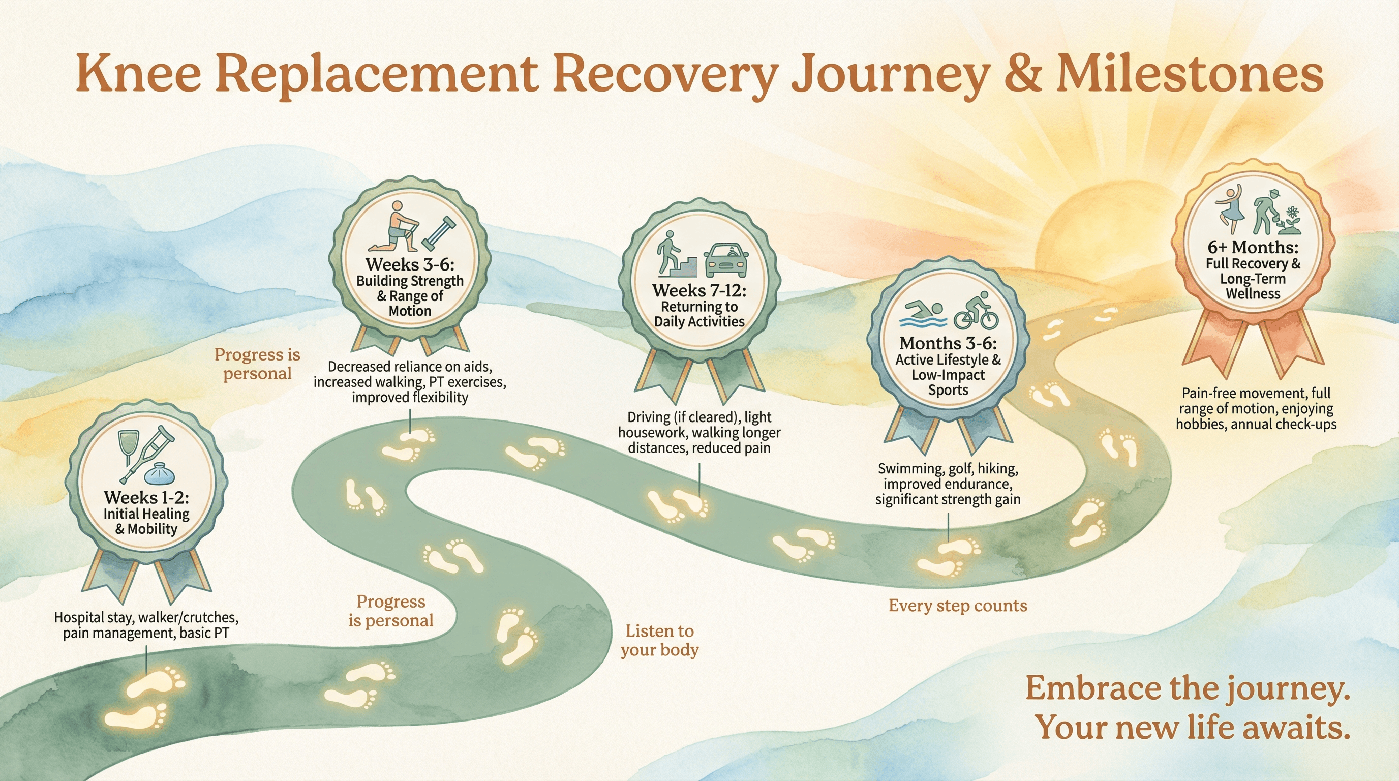 Patient Recovery Milestones - Variation 3