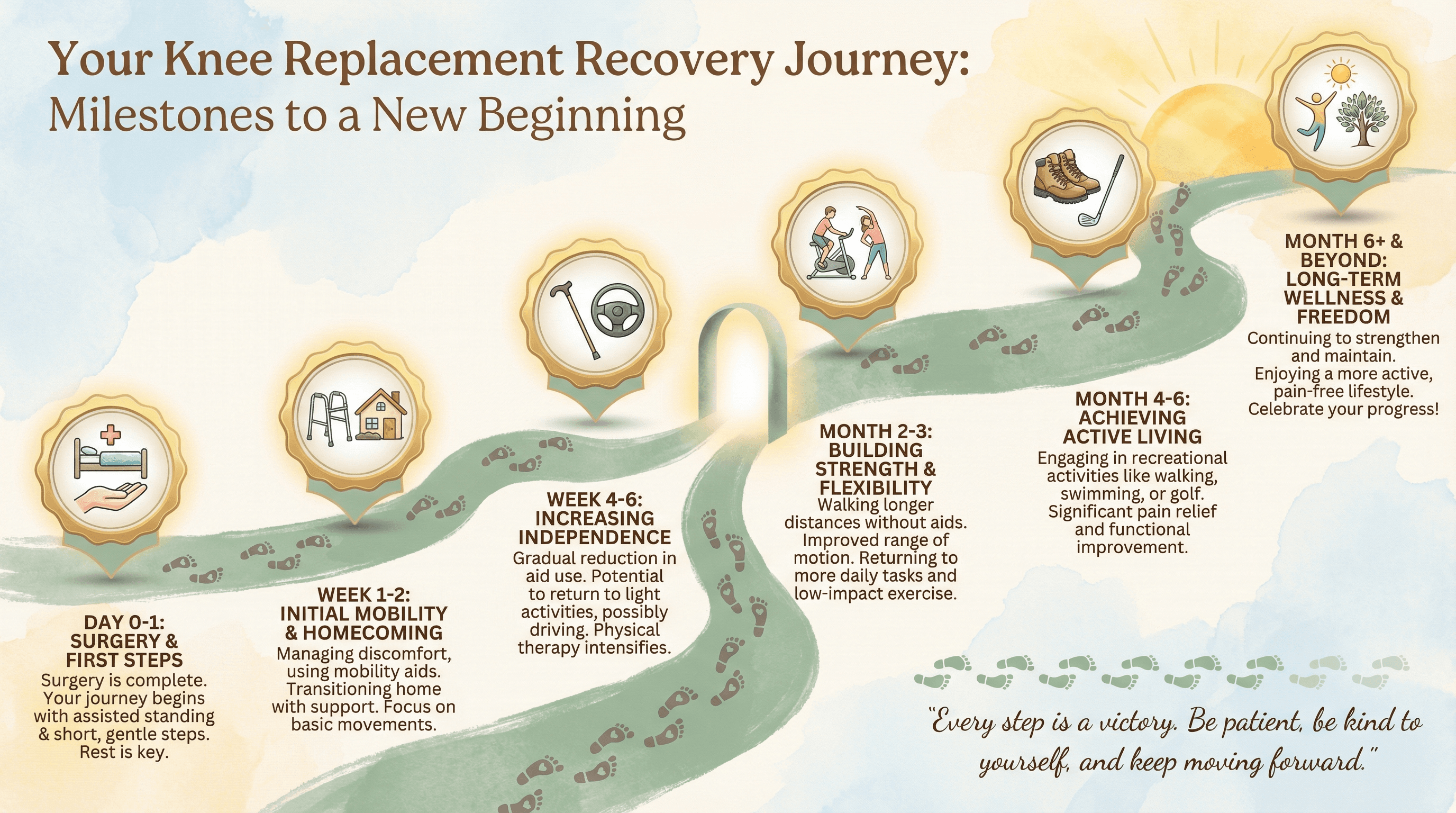 Patient Recovery Milestones - Variation 4