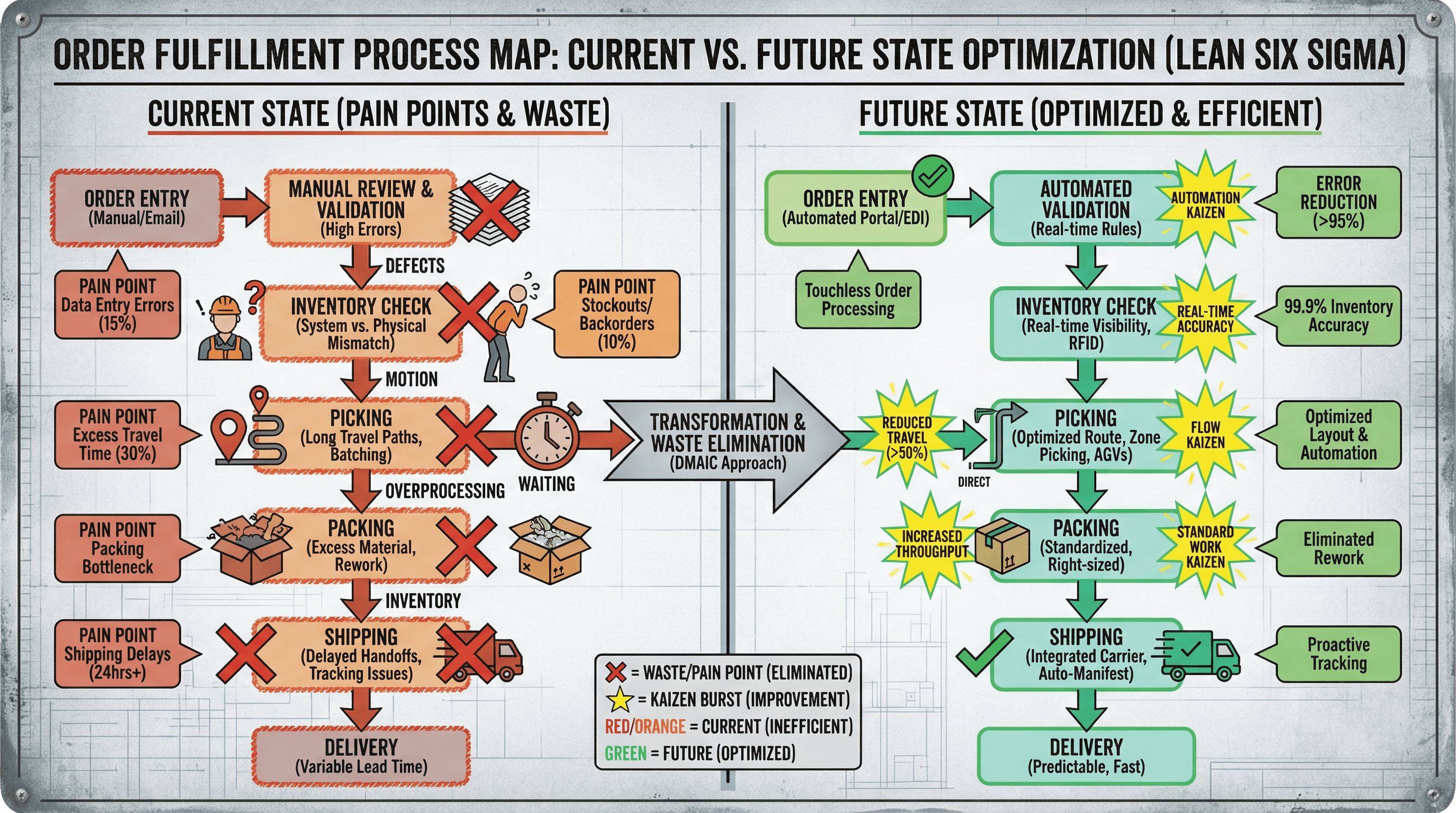 Process Improvement Map - Variation 3