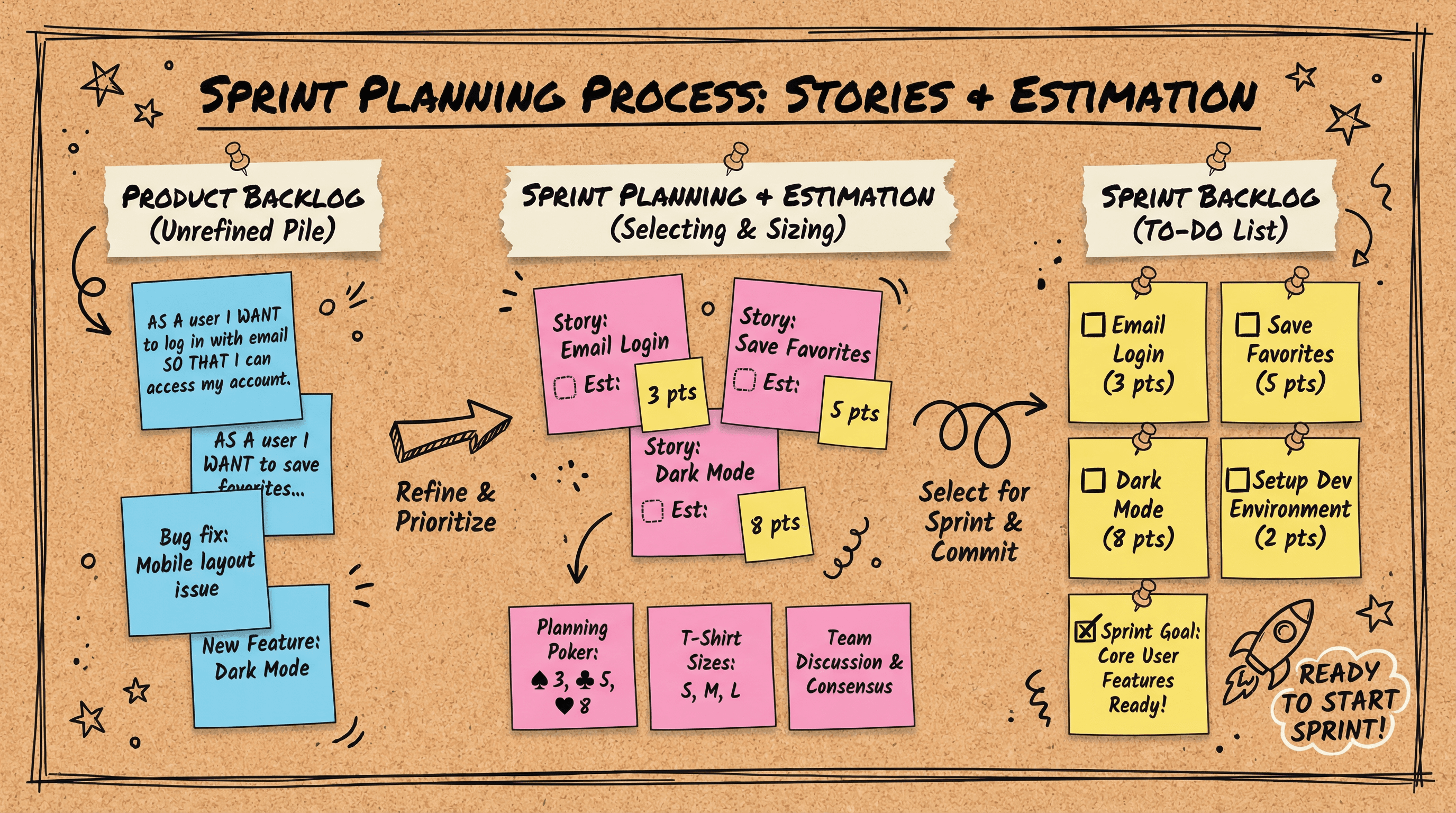 Agile Sprint Planning - Variation 2