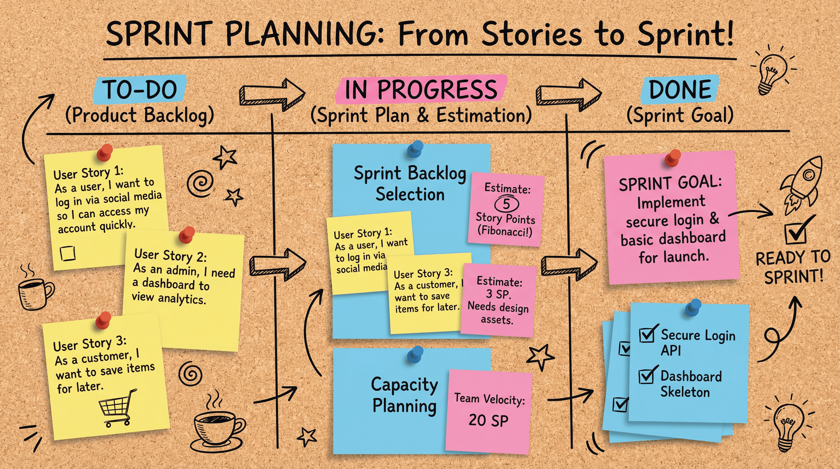 Agile Sprint Planning - Variation 4