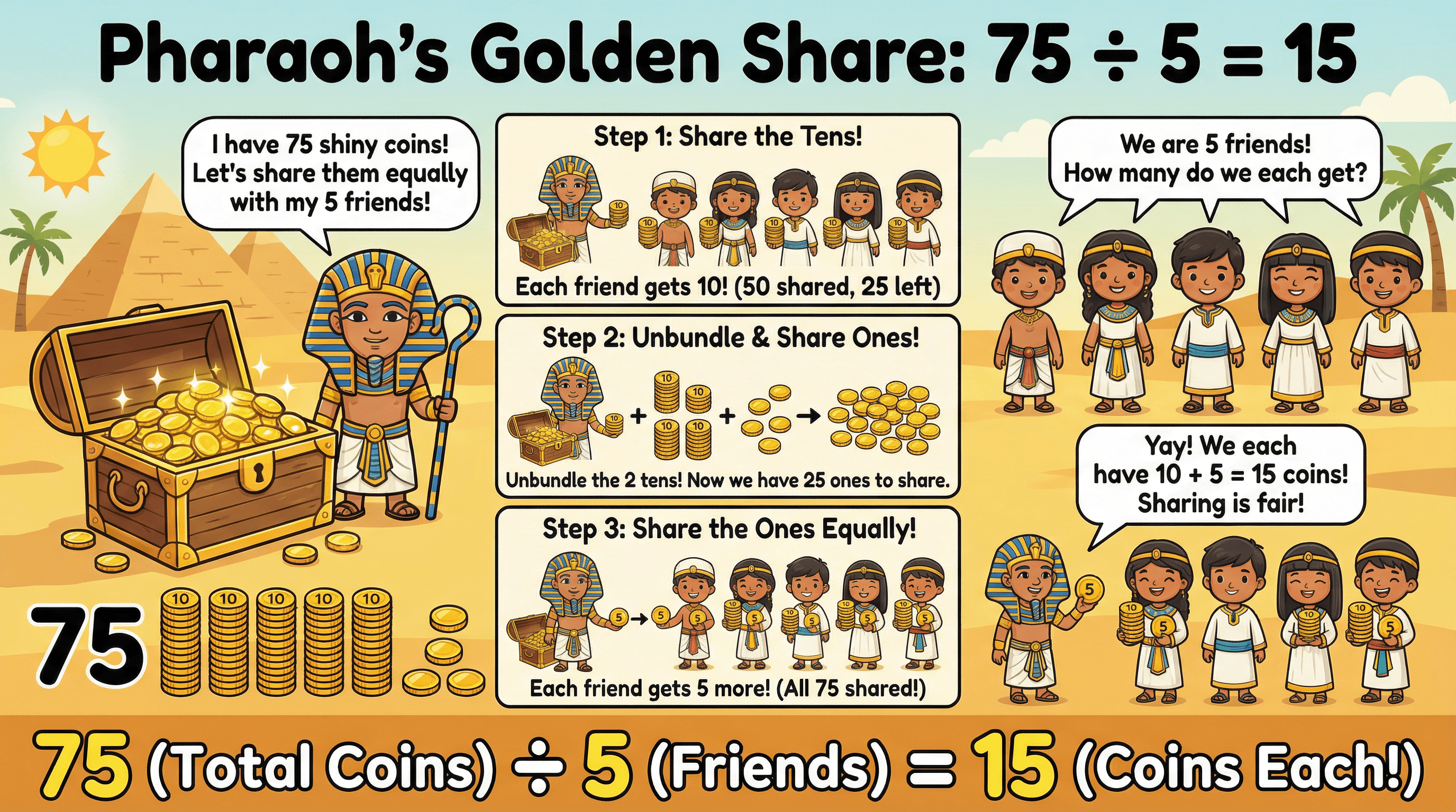 Egyptian Cartoon Lesson Slides - Variation 3