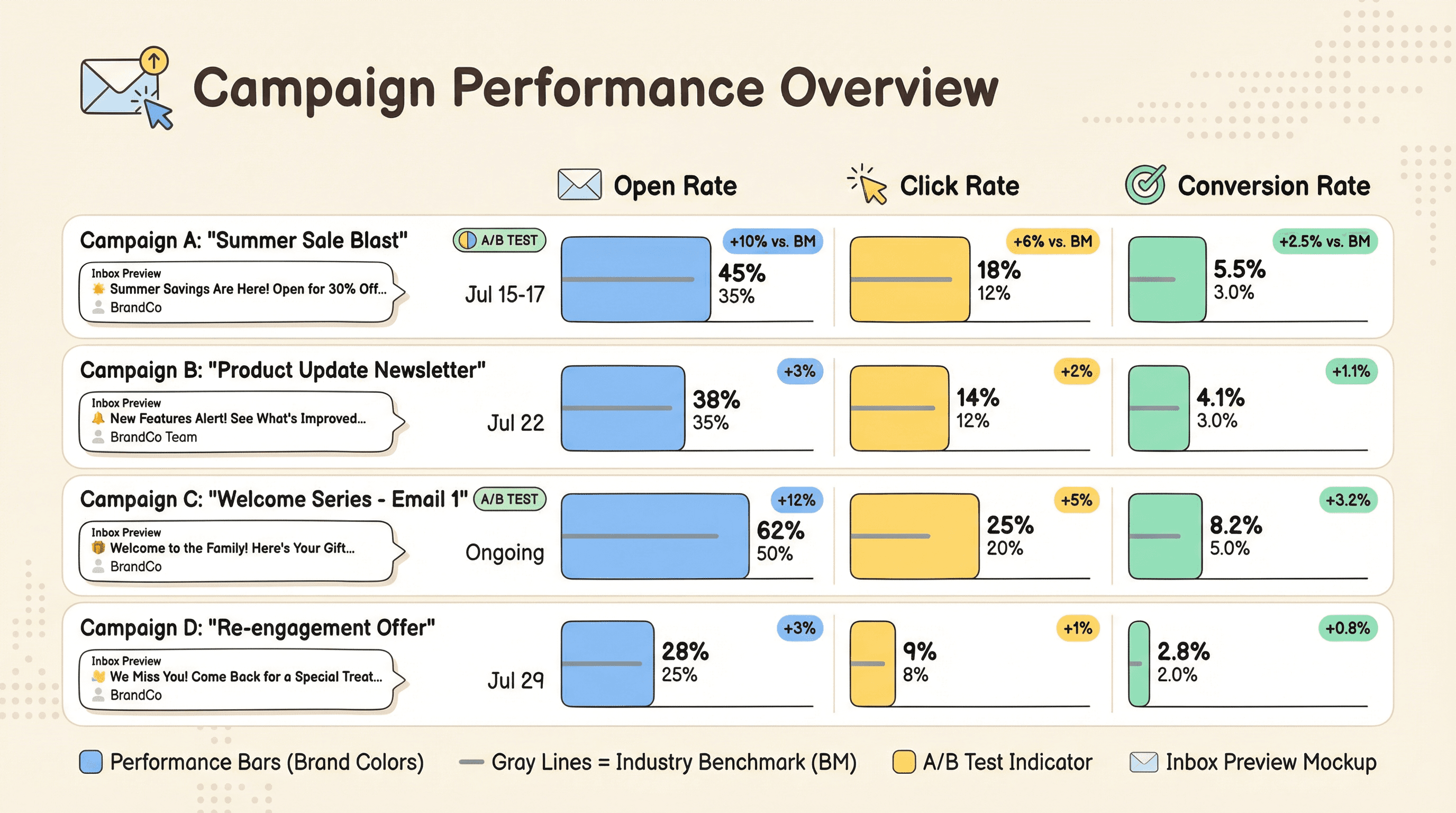 Email Campaign Performance - Variation 2