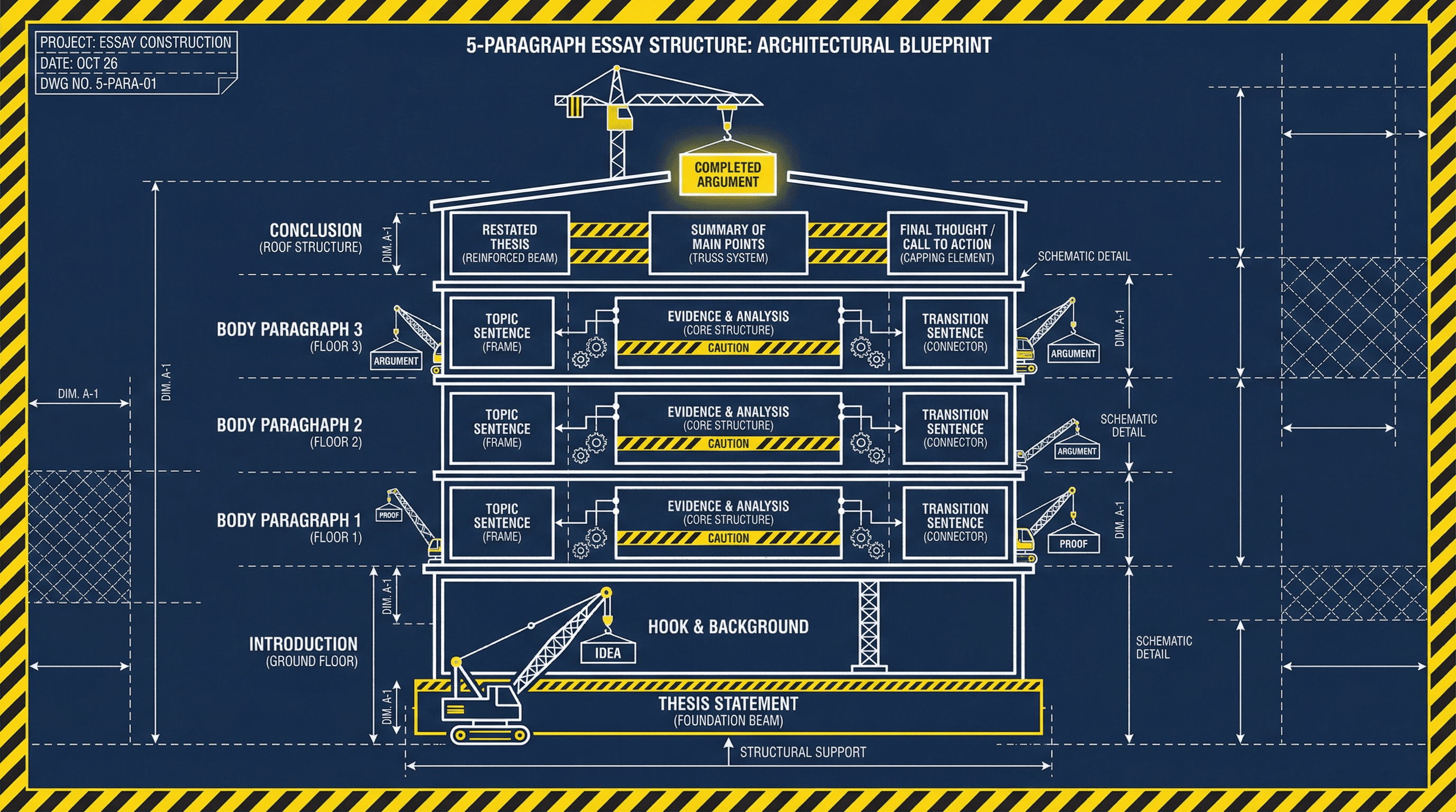 Essay Writing Structure - Variation 4