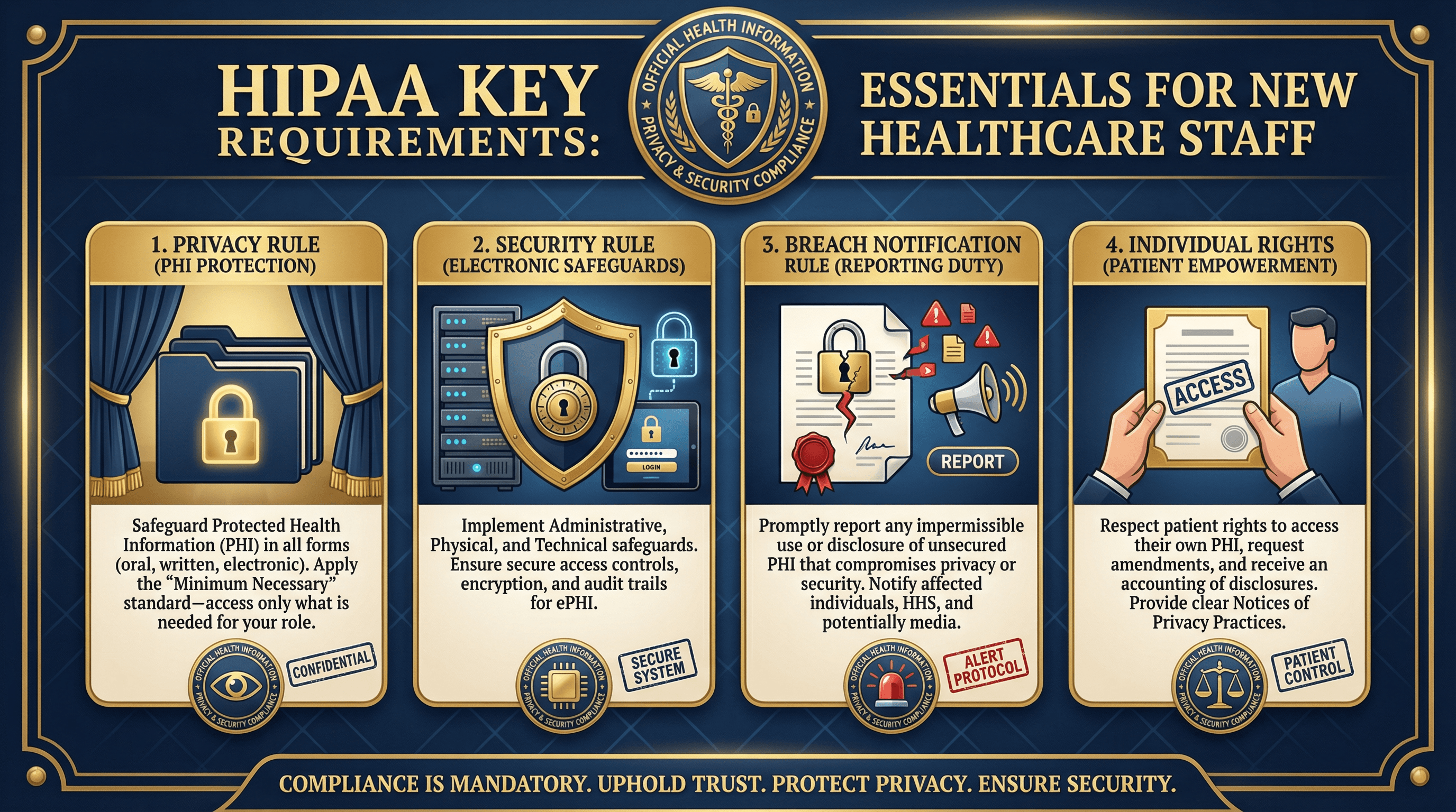 HIPAA Compliance Overview - Variation 4