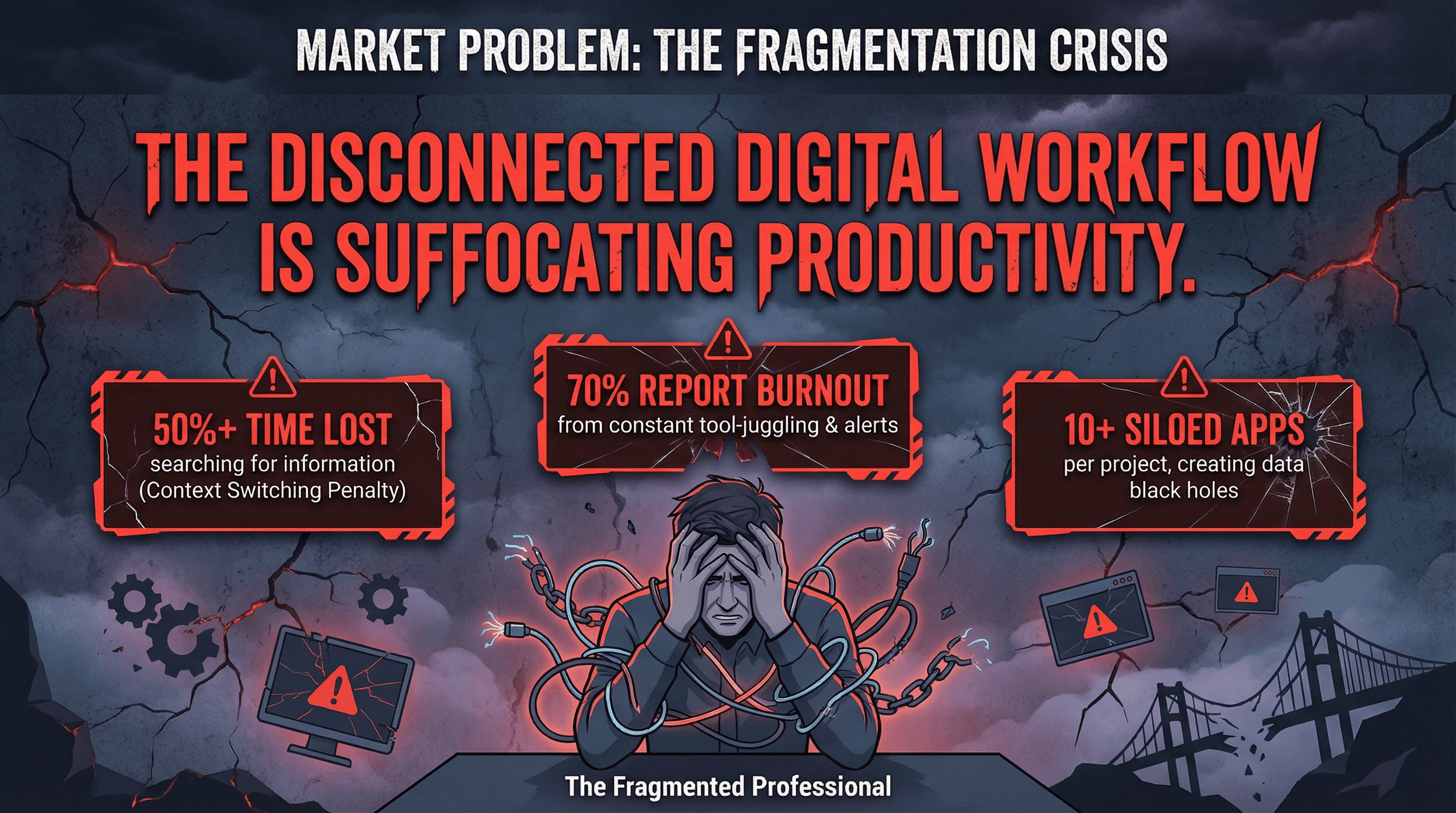 Startup Pitch: Problem Slide - Variation 2